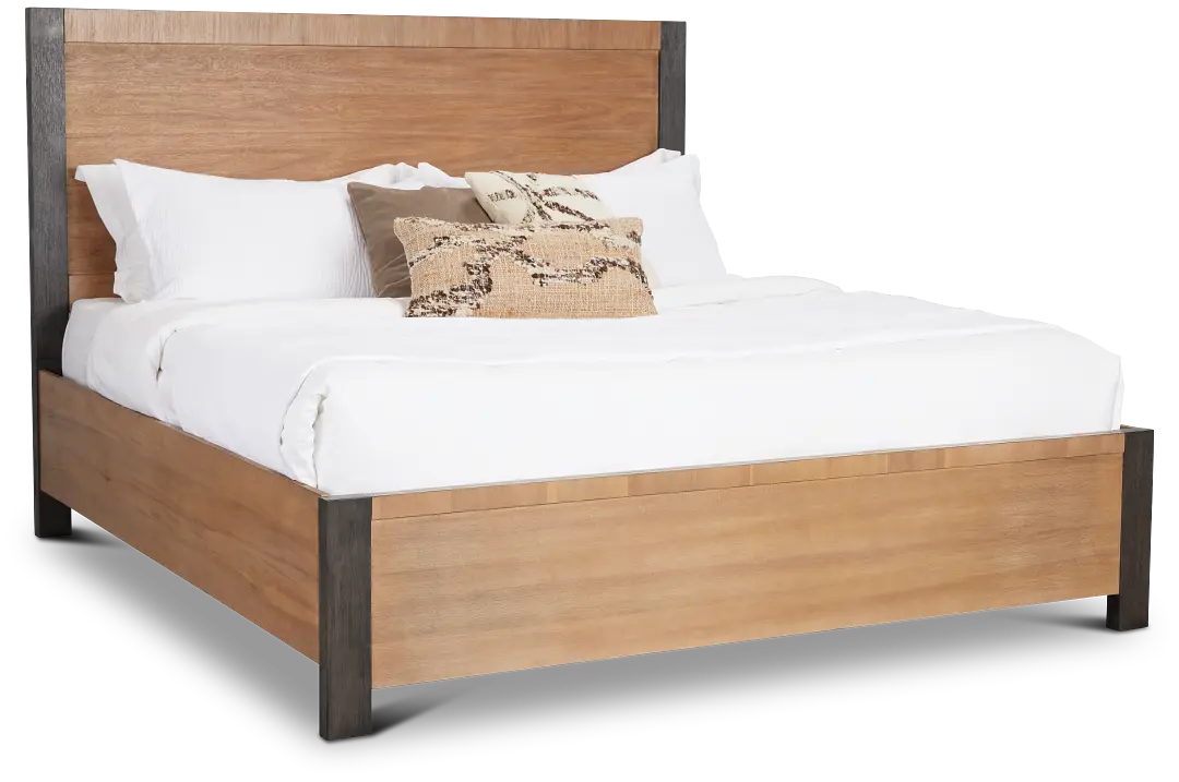 Jackson Two-tone Panel Bed Jackson Two-tone Panel Bed