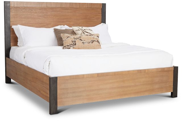 Jackson Two-tone Panel Bed