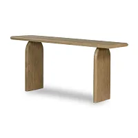 Geri Light Tone Console Table