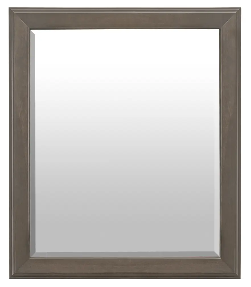 Commentary Gray Small Mirror Commentary Gray Small Mirror