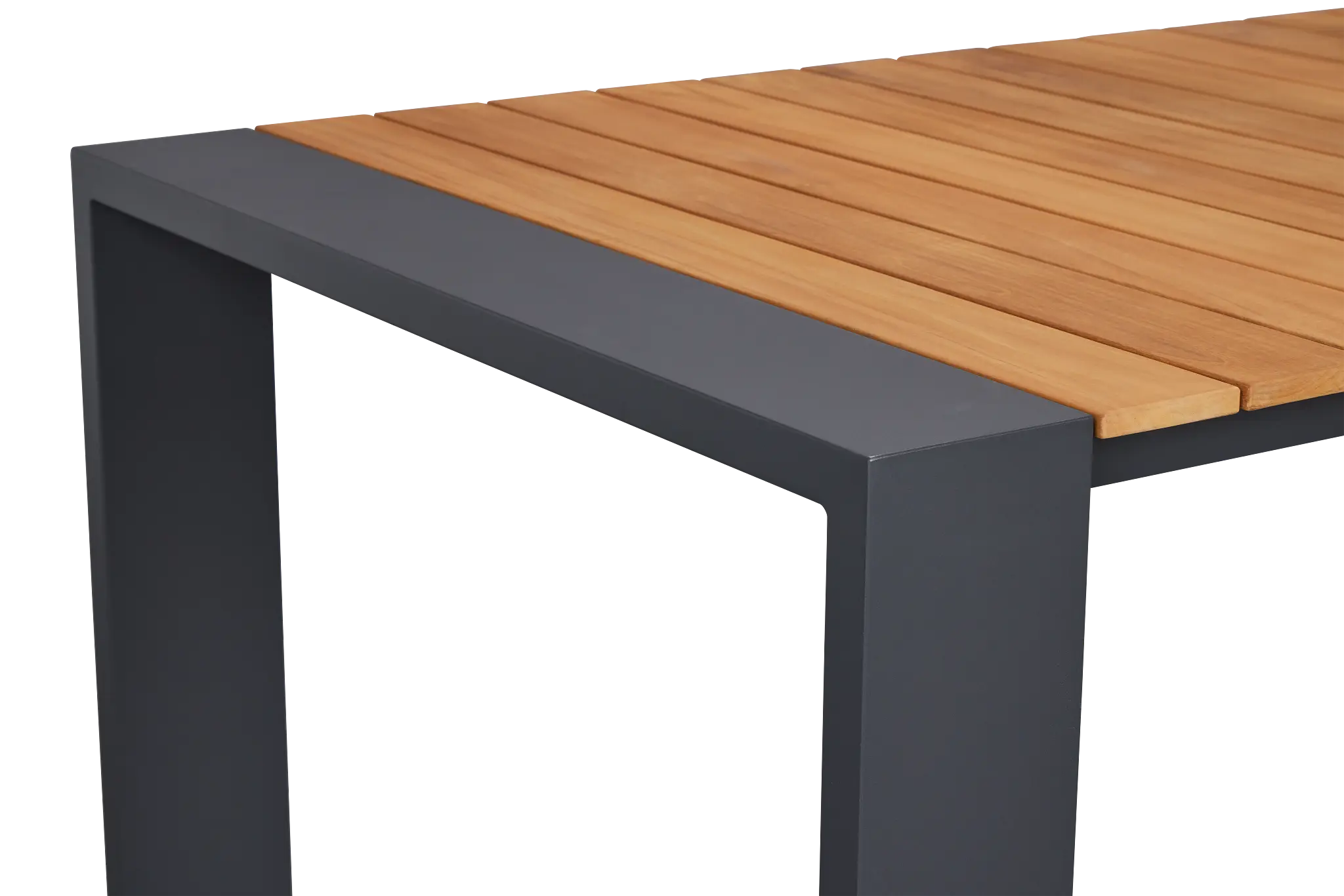 Sunrise Dark Gray Teak 65" Rectangular Table Sunrise Dark Gray Teak 65" Rectangular Table