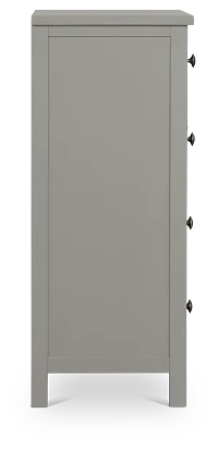 Charleston Gray 5-drawer Chest