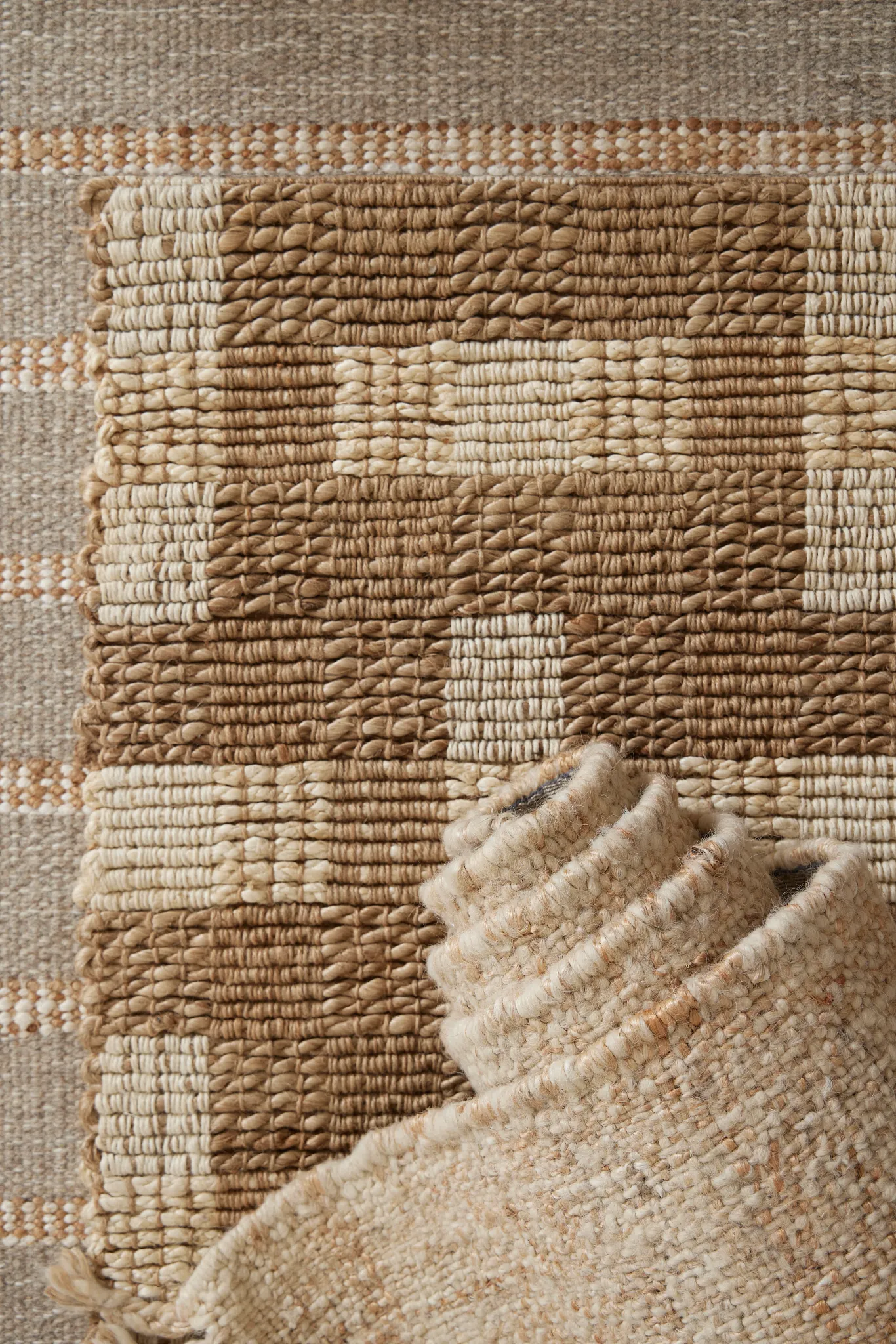 Bone Beige 5x8 Area Rug