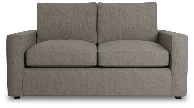 Siesta Elevation Khaki Fabric Loveseat