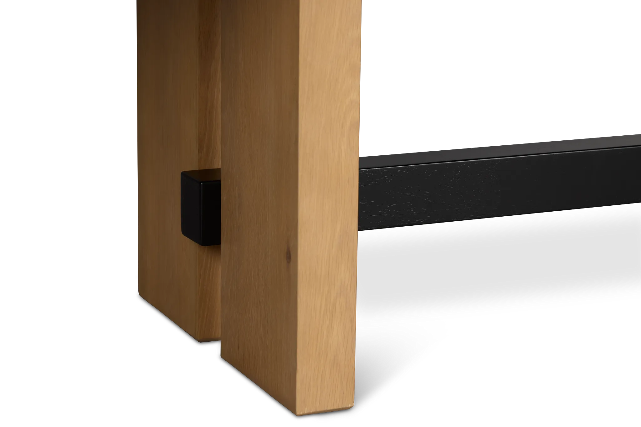 Highland Light Tone Rect Trestle Table