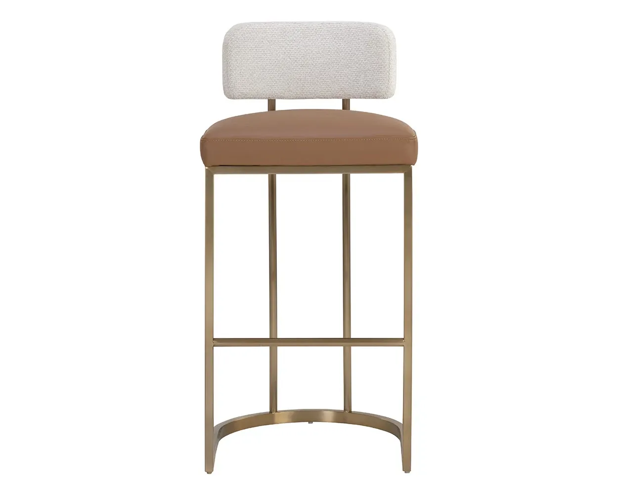 Faye Brown 30" Upholstered Barstool