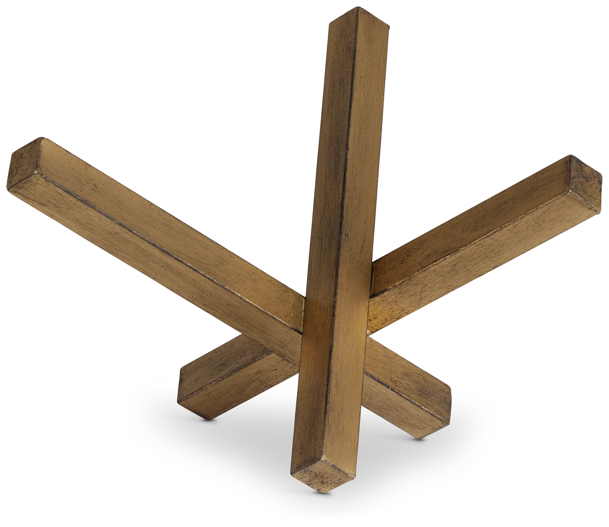 Clemens Gold Metal Tabletop Accessory