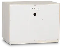 Gables White Nightstand