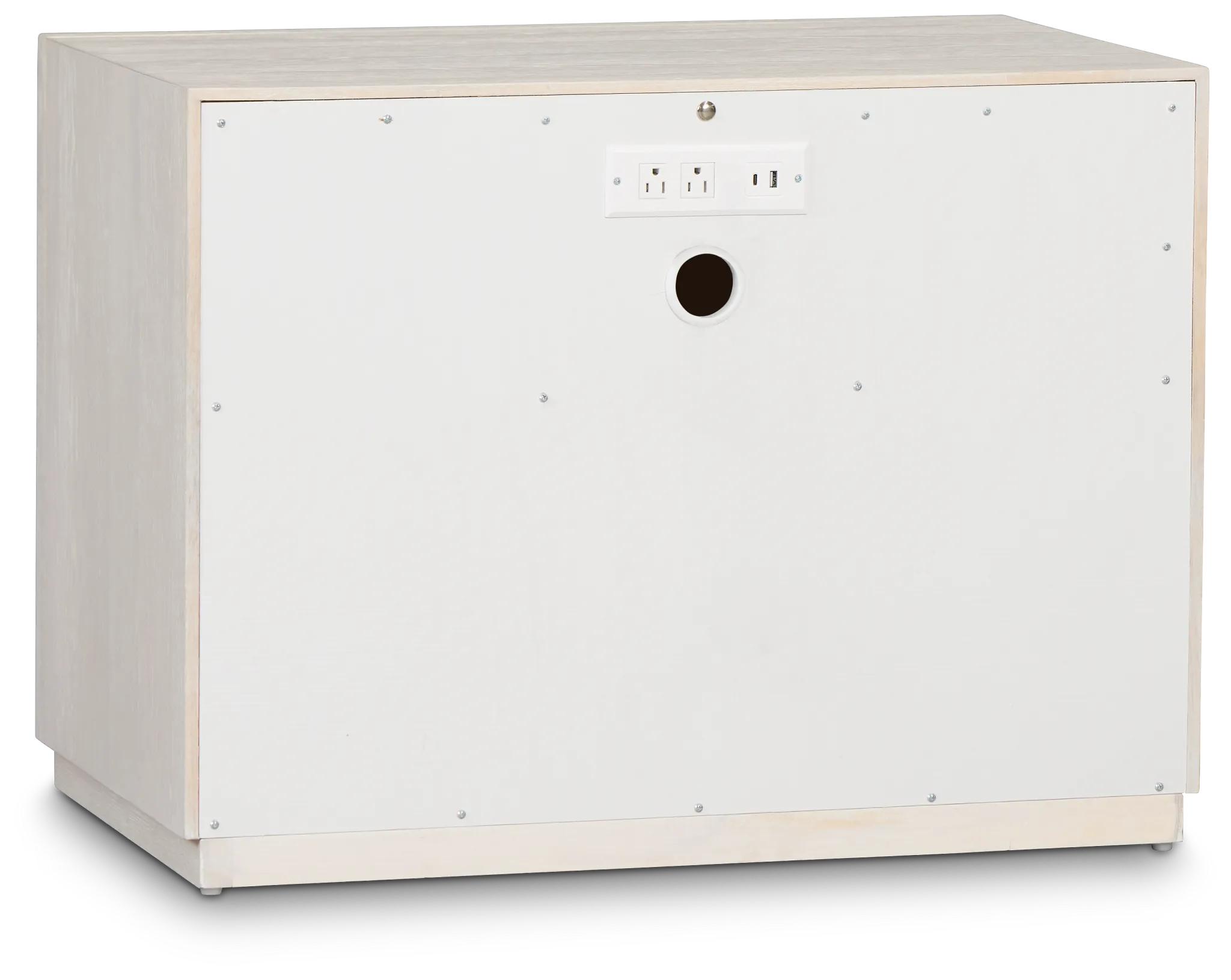 Gables White Nightstand