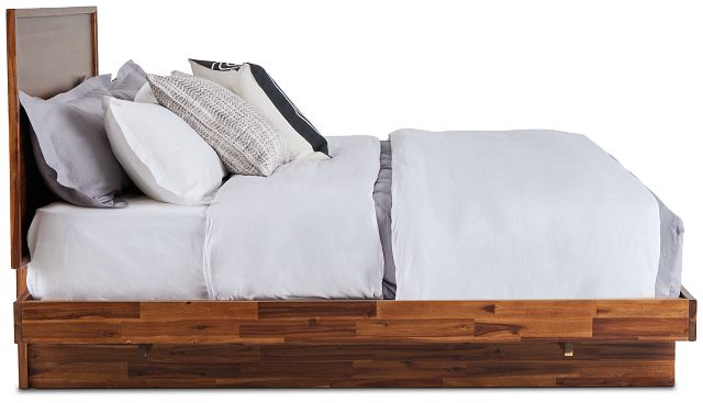 Bowery Dark Tone Platform Bed