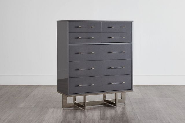 Cortina Gray Large Drawer Chest