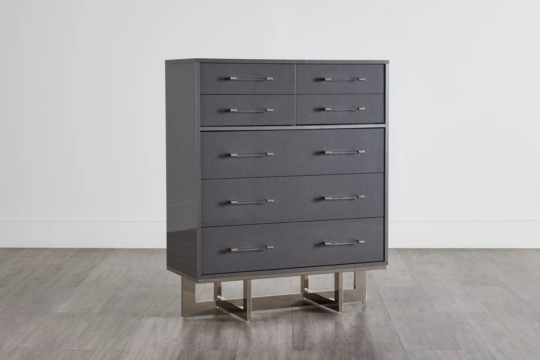 Cortina Gray Large Drawer Chest Cortina Gray Large Drawer Chest