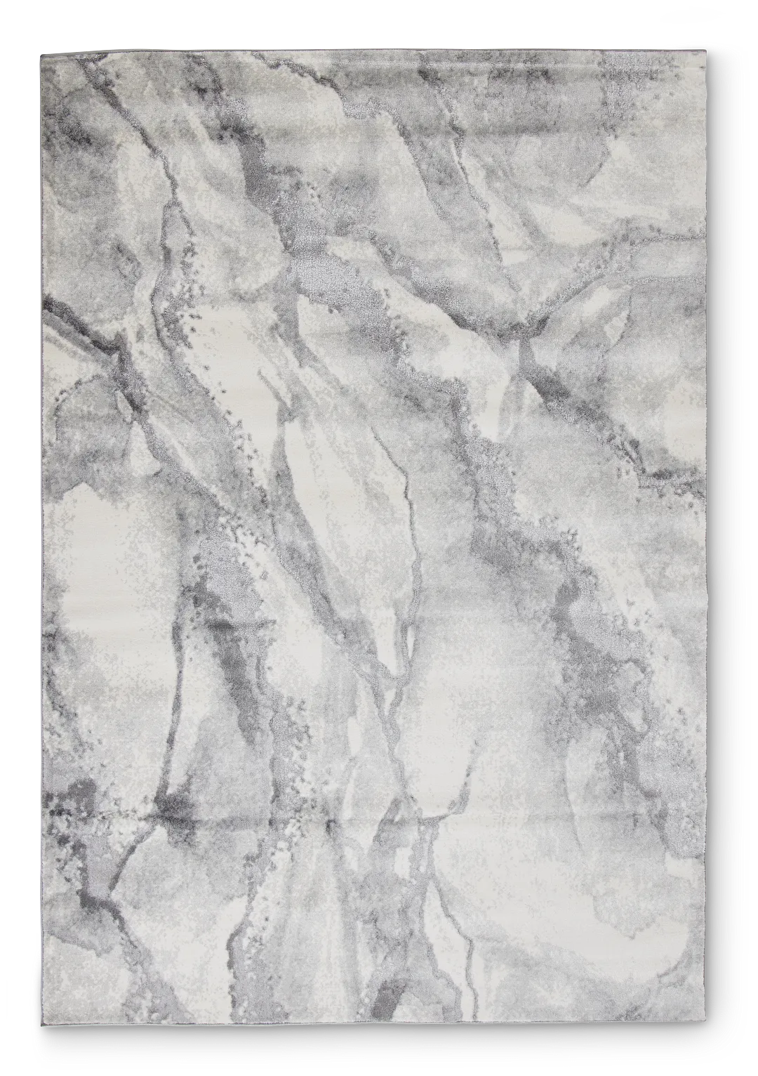 Diamente Silver 5x8 Area Rug