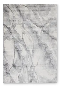 Diamente Silver 5x8 Area Rug