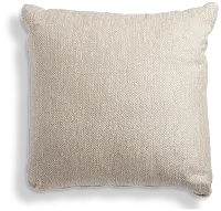 Alpha Beige 24" Accent Pillow