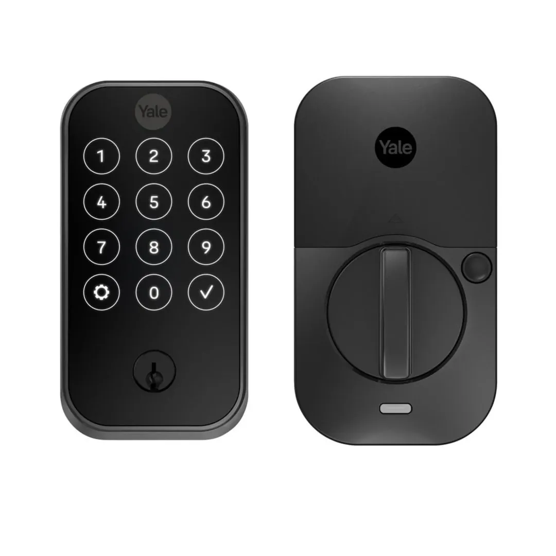 Yale Pro 2 Z-wave Black Touchscreen Door Lock