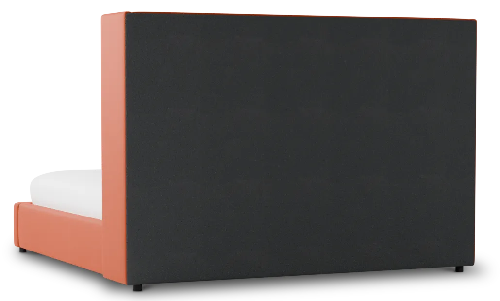 Captiva Joya Orange 60" Upholstered Shelter Bed