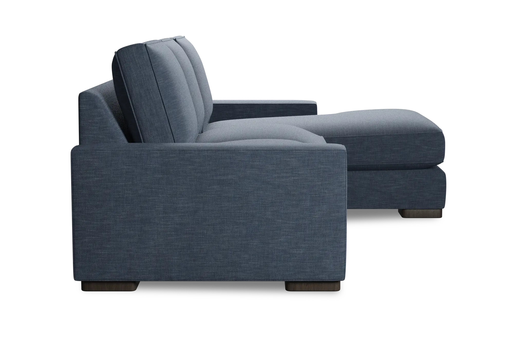 Edgewater Elevation Dark Blue Right Chaise Sectional Edgewater Elevation Dark Blue Right Chaise Sectional