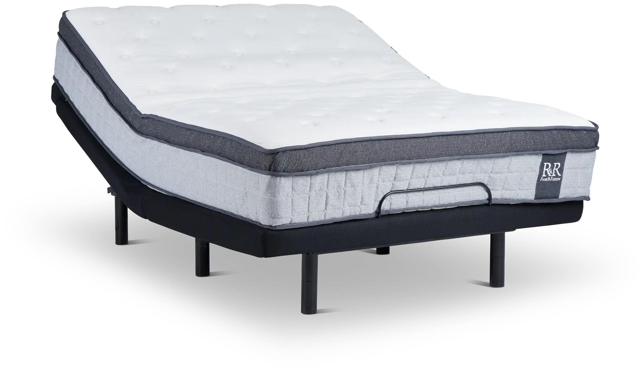 Rest & Renew By Zinus Pocket Innerspring 14" Plus Adjustable Mattress Set Rest & Renew By Zinus Pocket Innerspring 14" Plus Adjustable Mattress Set