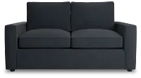 Siesta Victory Dark Blue Fabric Loveseat