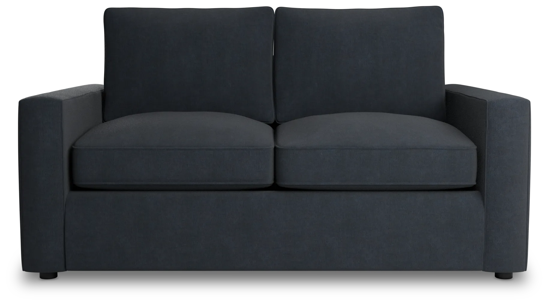 Siesta Victory Dark Blue Fabric Loveseat