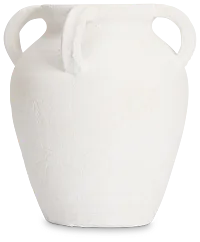 Selma White Large Vase