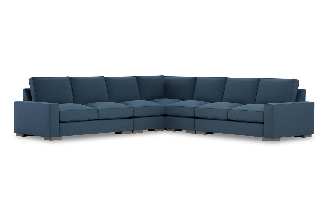Edgewater Elite Blue Large Two-arm Sectional