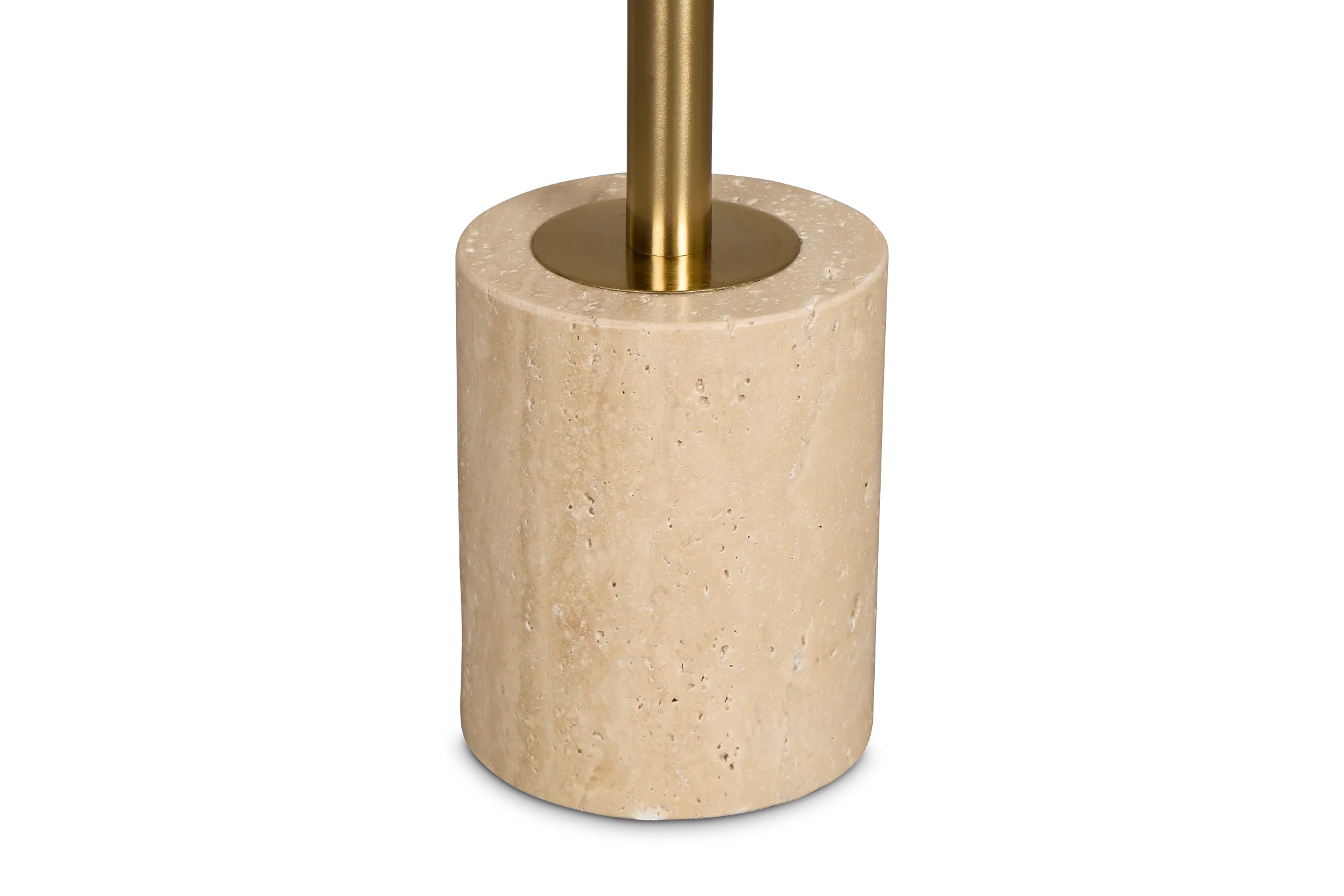 Vaihere Ivory Stone Accent Table