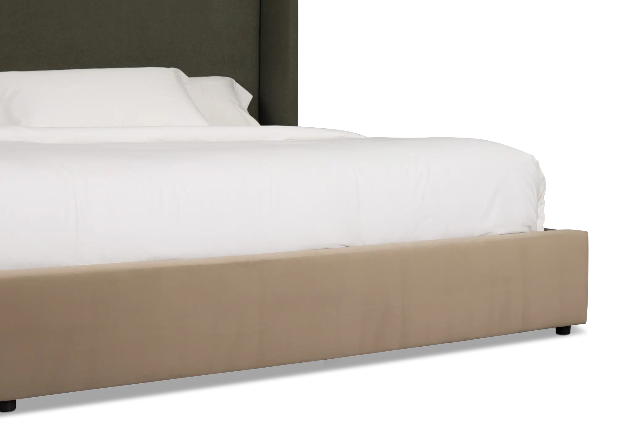 Captiva Sutton Green 60" Upholstered Shelter Bed Captiva Sutton Green 60" Upholstered Shelter Bed