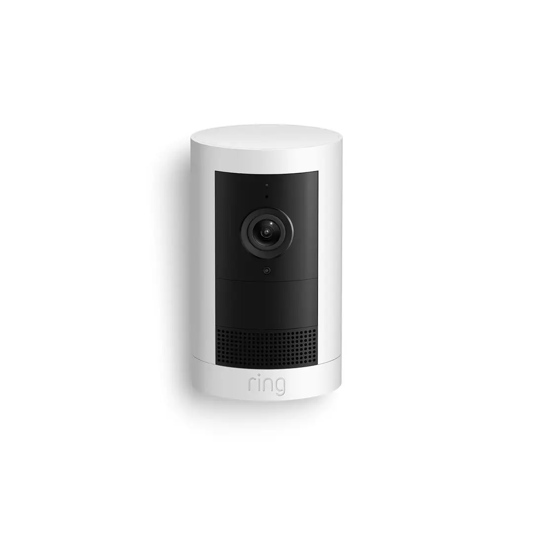 Ring Cam Plus Battery White Outdoor Security Cameras Ring Cam Plus Battery White Outdoor Security Cameras