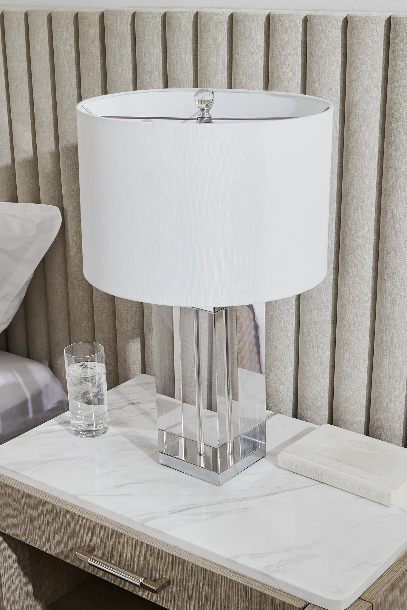 Amato Clear Table Lamp