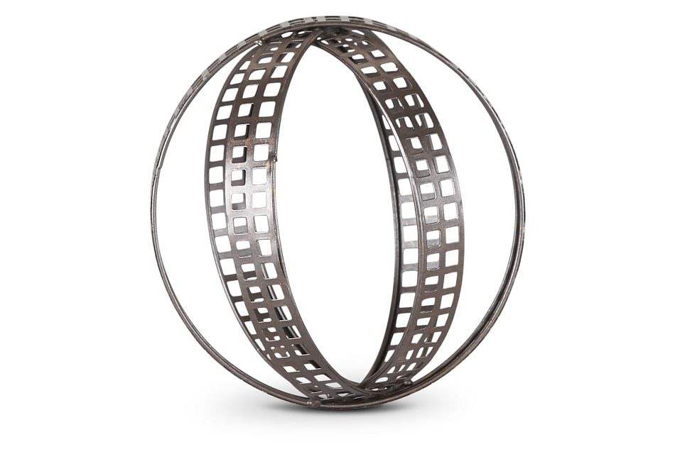 Coil Silver Large Tabletop Accessory