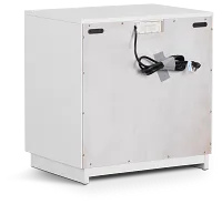 Boca Grande Two-tone Open File Cabinet