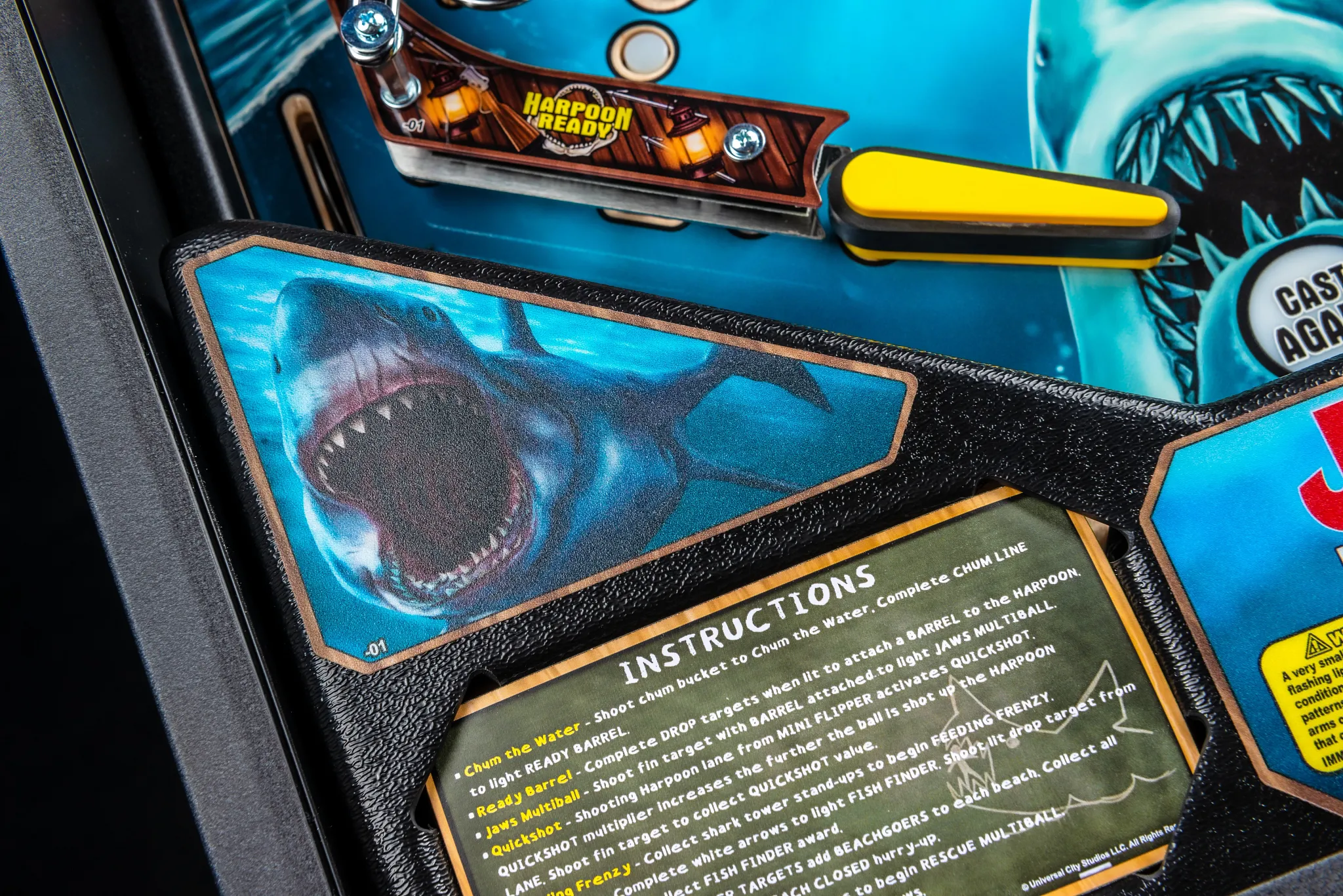 Jaws Pro Pinball Machine
