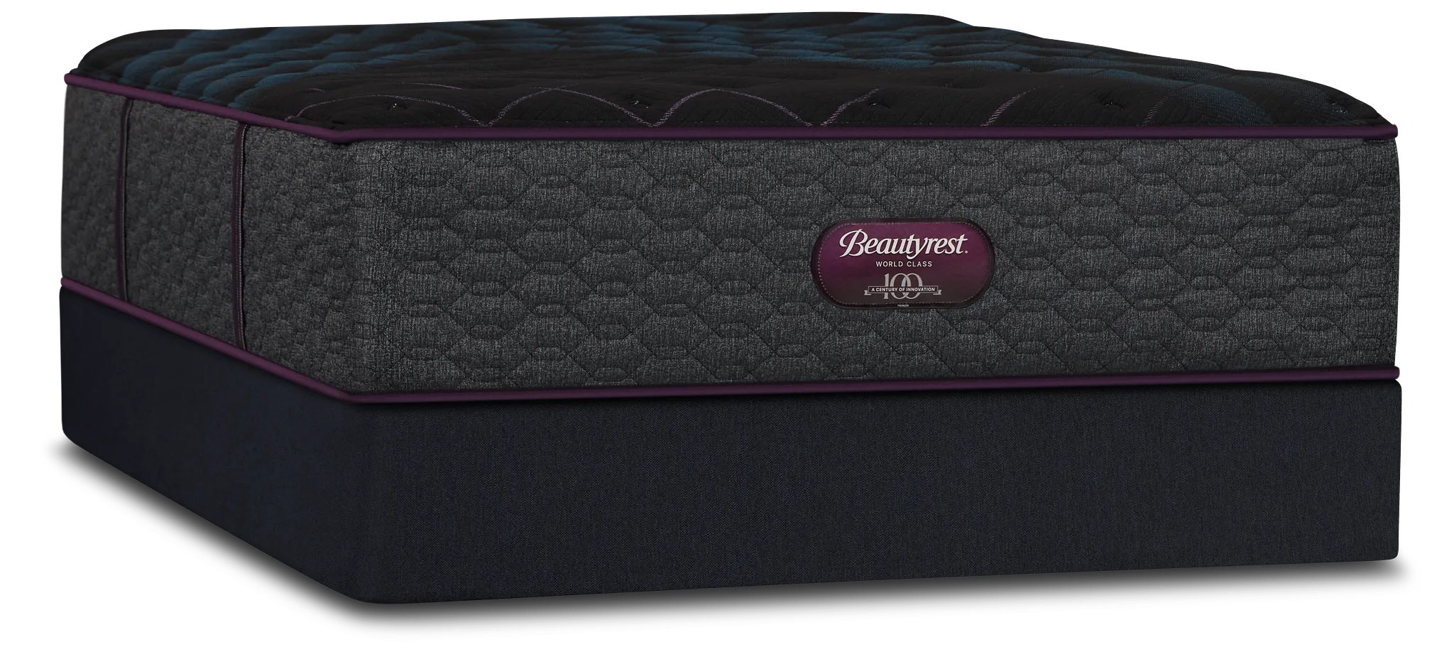 Beautyrest World Class Level 3 Plush Mattress Set
