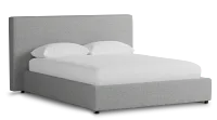 Grayton Suave 44" Upholstered Platform Bed