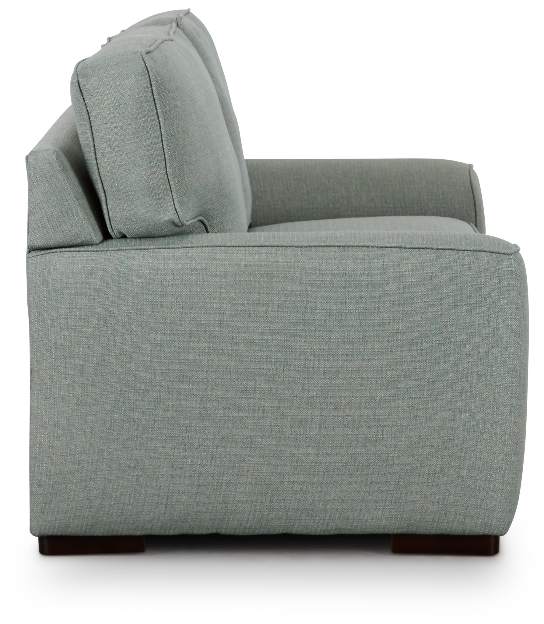 Austin Green Fabric Loveseat
