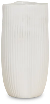 Niola White Medium Vase