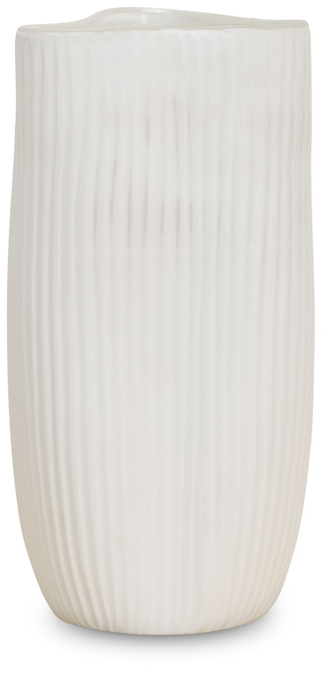 Niola White Medium Vase