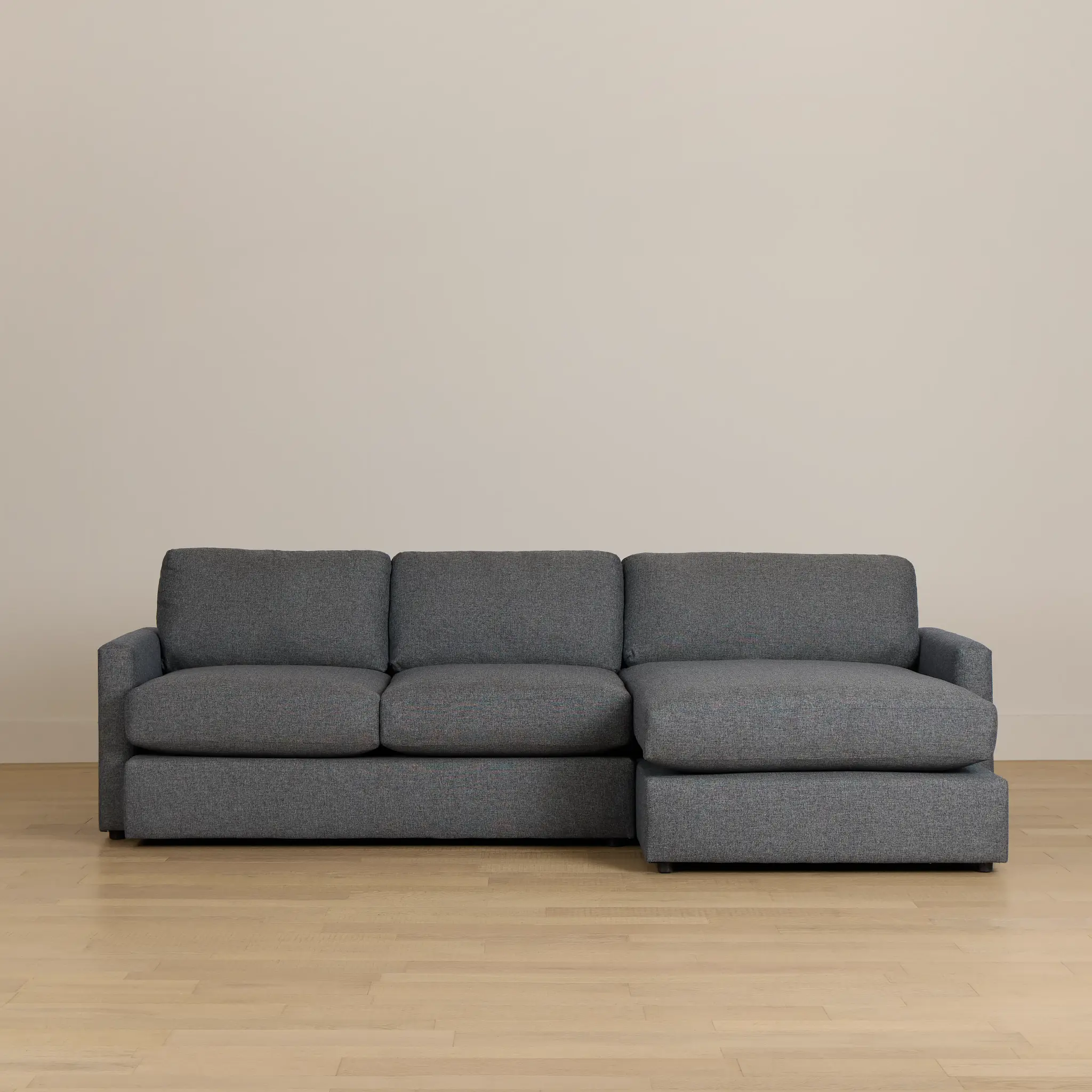 Noah Dark Gray Fabric Small Right Chaise Sectional Noah Dark Gray Fabric Small Right Chaise Sectional
