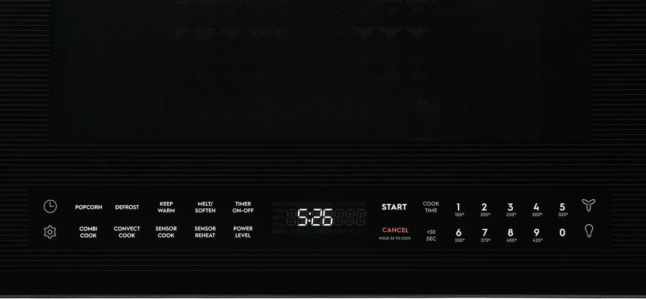 Electrolux 1911 Series Stainless Steel 30" Over-the-range Microwave