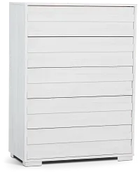 Everett White Drawer Chest