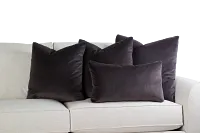 Lauran Black 24" Accent Pillow