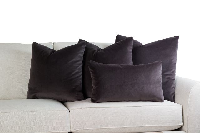 Lauran Black 24" Accent Pillow