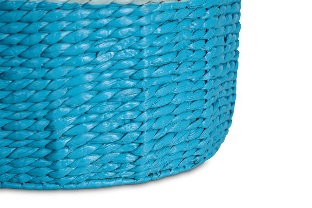 Bailey Set Of 3 Blue Basket