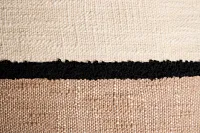 Khalil Ivory 24" Square Accent Pillow