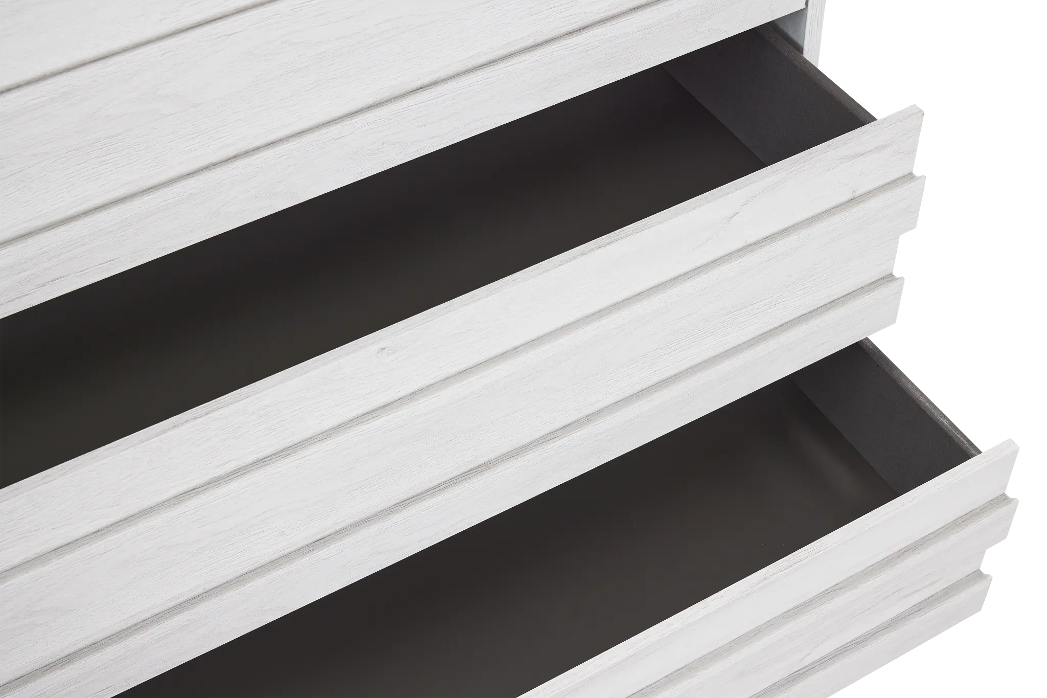 Everett White Dresser & Mirror Everett White Dresser & Mirror