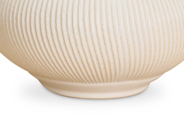 Elula Ivory Medium Vase