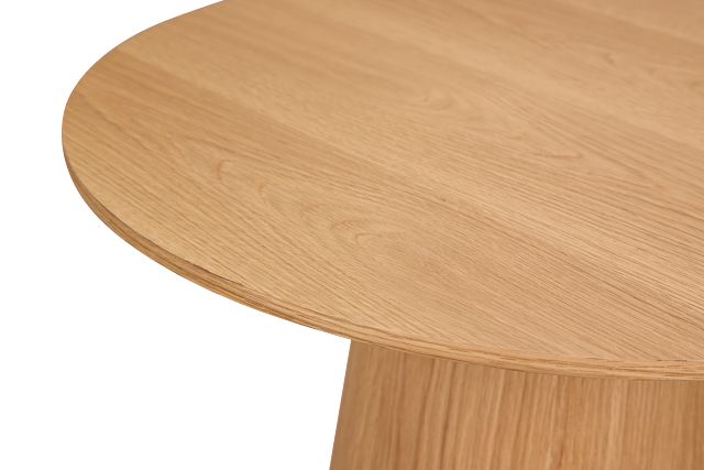 Nomad Light Tone Round End Table