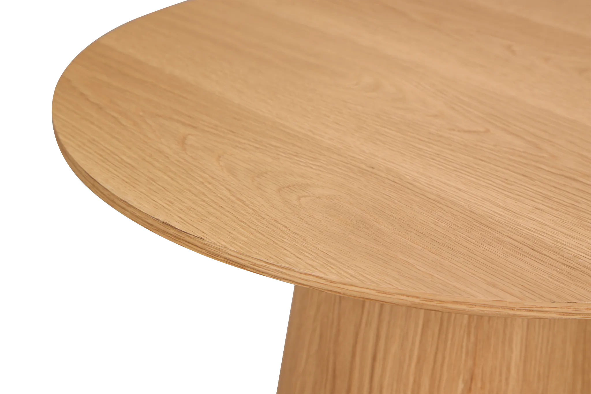 Nomad Light Tone Round End Table